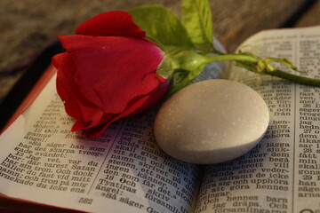Stone & Bible