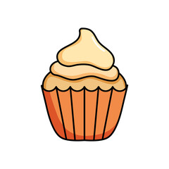 cupcake icon image, colorful design