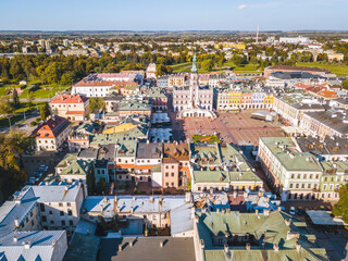 Panorama of Zamosc