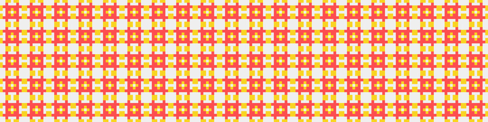 Abstract Cross Pattern Dots Logo generative computational art illustration