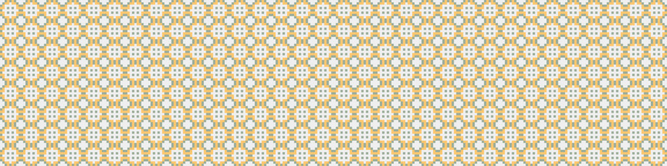 Abstract Cross Pattern Dots Logo generative computational art illustration