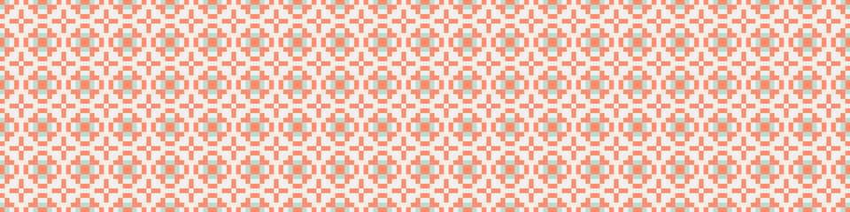 Abstract Cross Pattern Dots Logo generative computational art illustration
