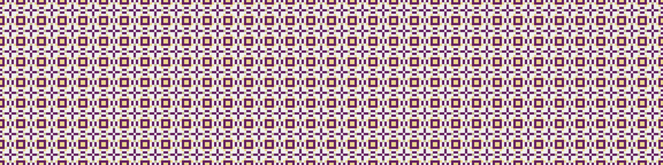 Fototapeta premium Abstract Cross Pattern Dots Logo generative computational art illustration