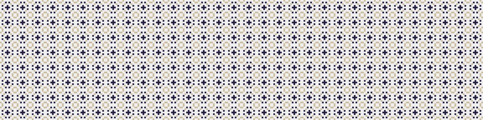 Abstract Cross Pattern Dots Logo generative computational art illustration