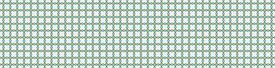 Abstract Cross Pattern Dots Logo generative computational art illustration