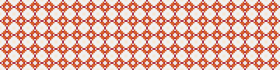 Abstract Cross Pattern Dots Logo generative computational art illustration