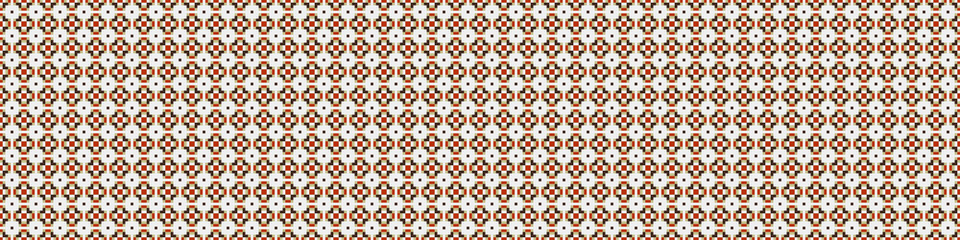 Abstract Cross Pattern Dots Logo generative computational art illustration