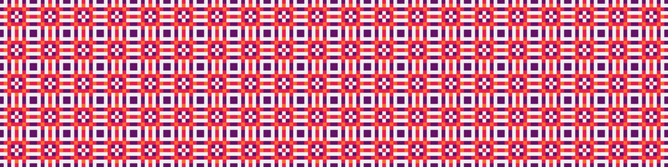 Abstract Cross Pattern Dots Logo generative computational art illustration