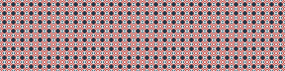Abstract Cross Pattern Dots Logo generative computational art illustration
