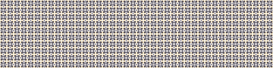 Fototapeta premium Abstract Cross Pattern Dots Logo generative computational art illustration