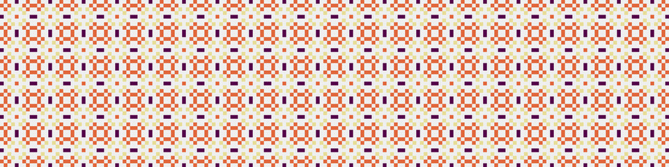 Abstract Cross Pattern Dots Logo generative computational art illustration