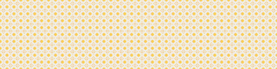 Abstract Cross Pattern Dots Logo generative computational art illustration