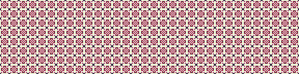 Abstract Cross Pattern Dots Logo generative computational art illustration