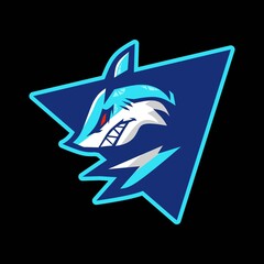 shark mascot logo esport  © DANI