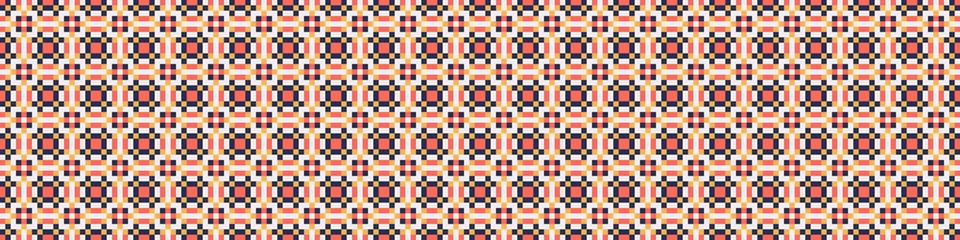 Abstract Cross Pattern Dots Logo generative computational art illustration