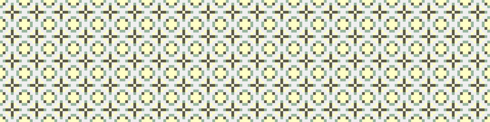 Abstract Cross Pattern Dots Logo generative computational art illustration