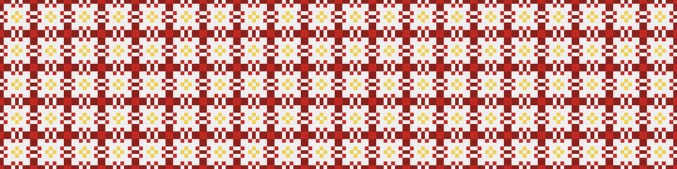 Abstract Cross Pattern Dots Logo generative computational art illustration