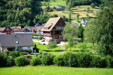 Fototapeta premium typical architecture in the black forest