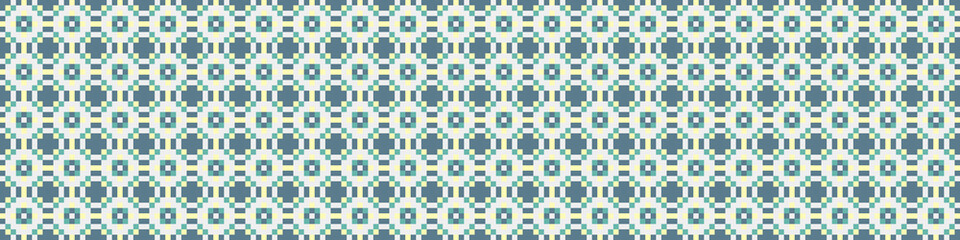 Abstract Cross Pattern Dots Logo generative computational art illustration