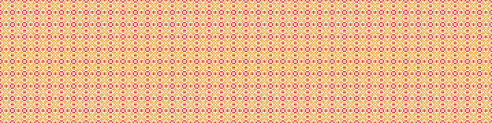 Abstract Cross Pattern Dots Logo generative computational art illustration