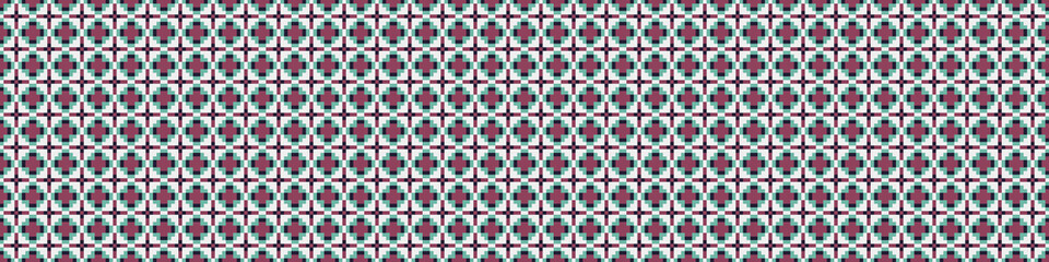 Abstract Cross Pattern Dots Logo generative computational art illustration