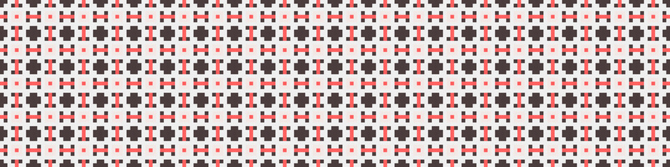 Abstract Cross Pattern Dots Logo generative computational art illustration