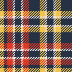 Seamless Pattern. Brown, white and orange tartan plaid Pattern. Texture from tartan, plaid, tablecloths, blankets, shirts, clothes, dresses, bedding, and other textile