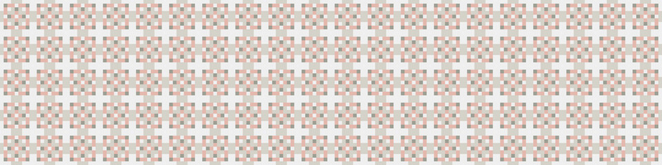 Fototapeta premium Abstract Cross Pattern Dots Logo generative computational art illustration