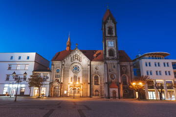 Fototapeta premium Evangelical Church in Tarnowskie Gory