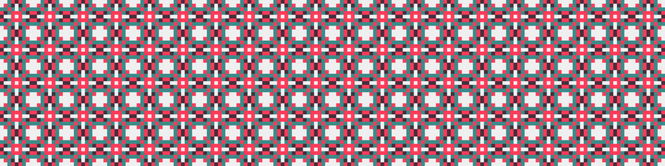 Abstract Cross Pattern Dots Logo generative computational art illustration