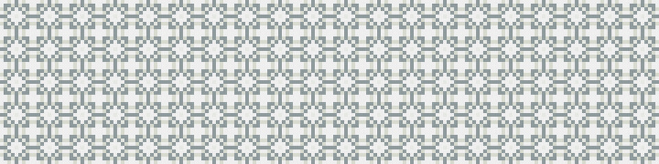 Fototapeta premium Abstract Cross Pattern Dots Logo generative computational art illustration