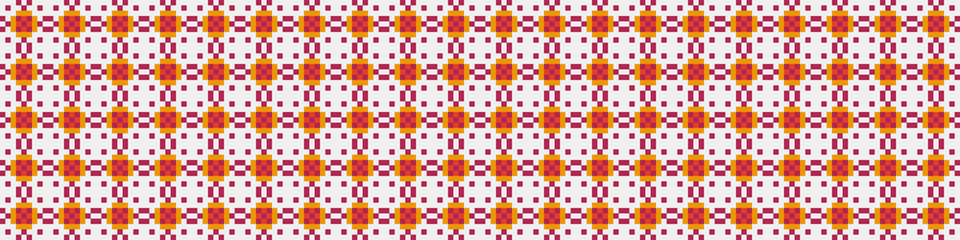 Abstract Cross Pattern Dots Logo generative computational art illustration