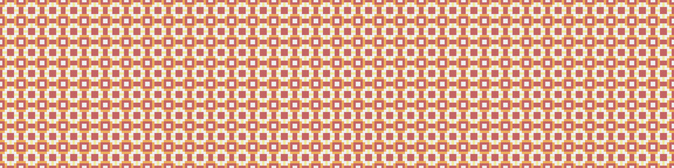 Fototapeta premium Abstract Cross Pattern Dots Logo generative computational art illustration