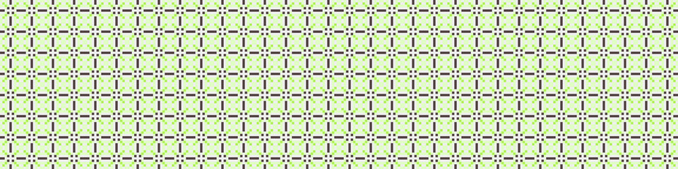 Fototapeta premium Abstract Cross Pattern Dots Logo generative computational art illustration