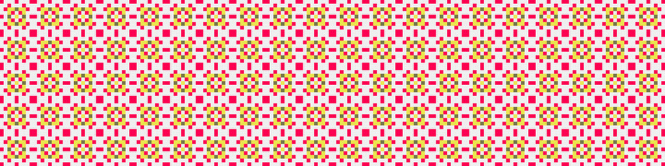 Abstract Cross Pattern Dots Logo generative computational art illustration