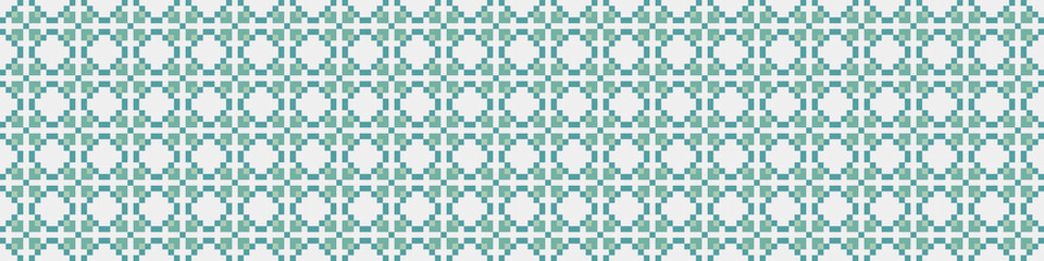 Abstract Cross Pattern Dots Logo generative computational art illustration