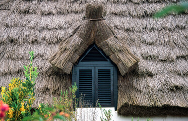 Santana, thatched houses in Madeira