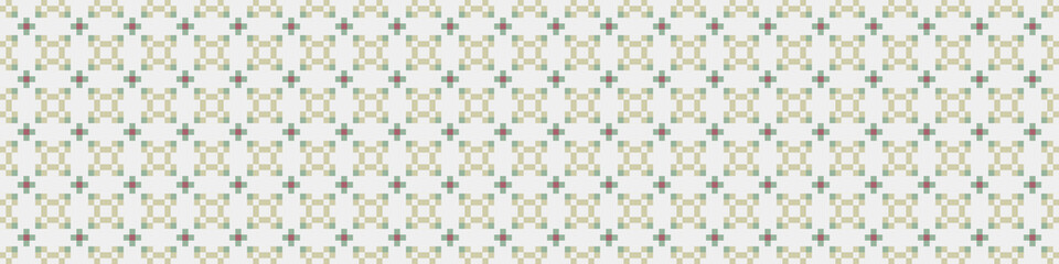 Abstract Cross Pattern Dots Logo generative computational art illustration