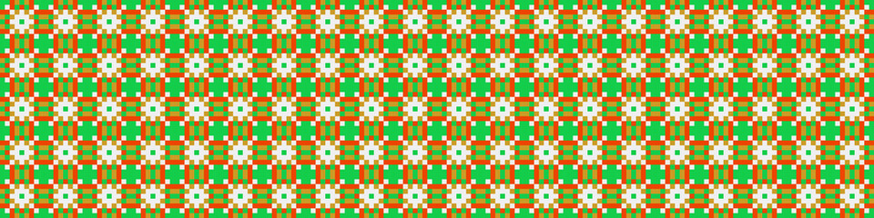 Abstract Cross Pattern Dots Logo generative computational art illustration