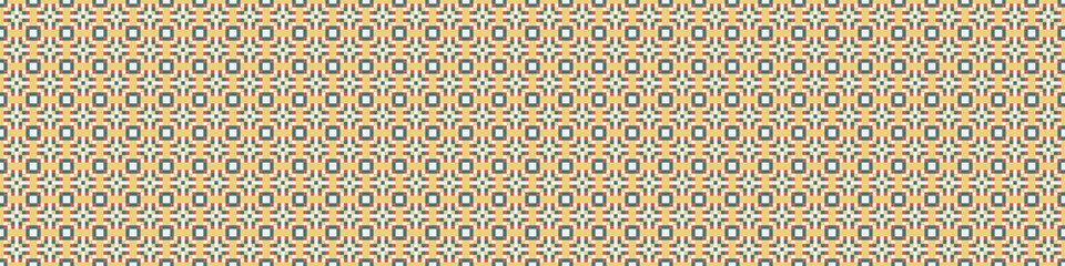 Abstract Cross Pattern Dots Logo generative computational art illustration