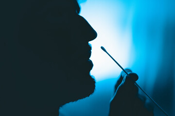 Autotampone per test autonomo da covid coronavirus