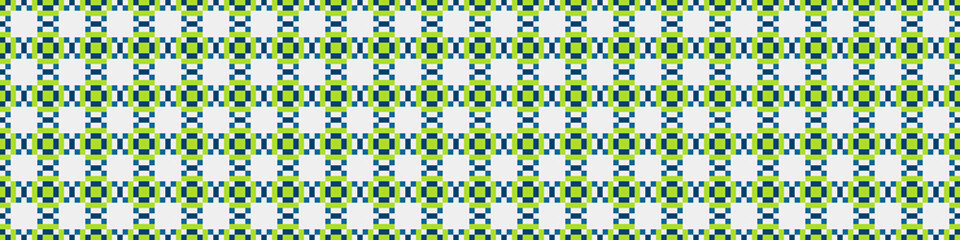 Abstract Cross Pattern Dots Logo generative computational art illustration