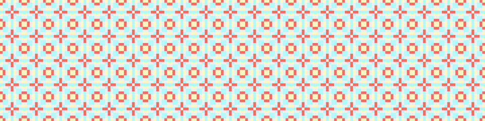 Abstract Cross Pattern Dots Logo generative computational art illustration