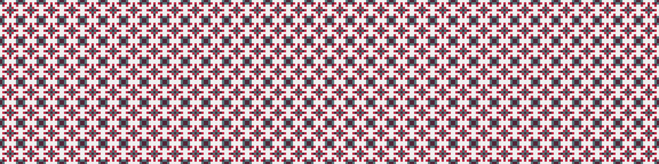 Abstract Cross Pattern Dots Logo generative computational art illustration