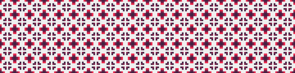 Abstract Cross Pattern Dots Logo generative computational art illustration