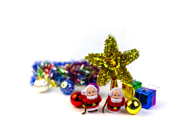 Santa claus replica Include in day groups
Christmas isolated on white background