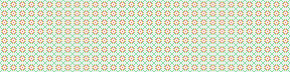 Abstract Cross Pattern Dots Logo generative computational art illustration