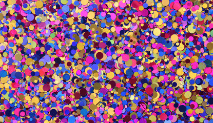 Background from small multi-colored circles