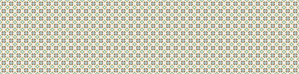 Abstract Cross Pattern Dots generative computational art illustration