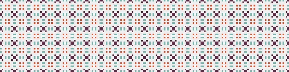 Abstract Cross Pattern Dots generative computational art illustration